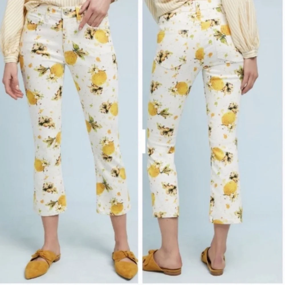 Anthropologie Pilcro Lemon Grove Pants - Picture 2 of 14